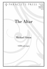 The Altar SATB choral sheet music cover